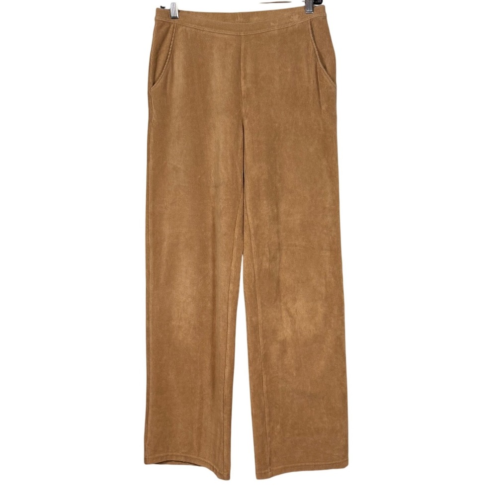 LL Bean Women'w Perfect Fit Knit Cords, Straight-Leg, Pull on, Silt, Size S